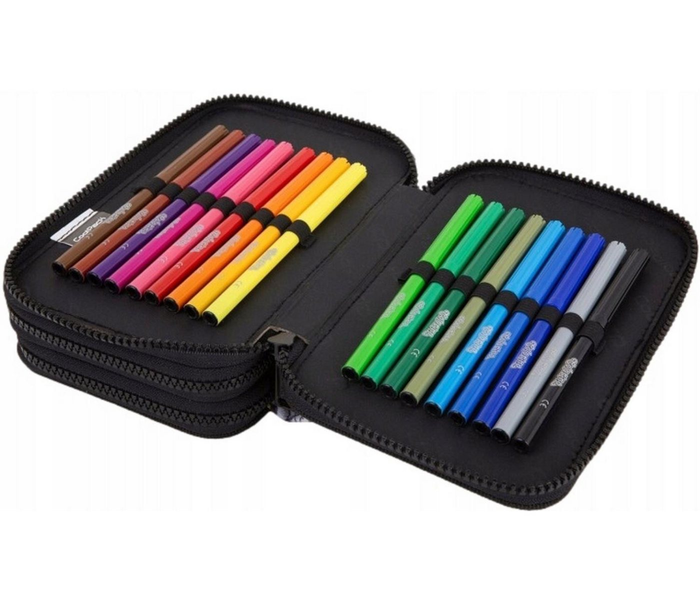 CoolPack Federmäppchen COOLPACK - JUMPER 3 - Dreifach-Federmäppchen mit Zubehör - XPLAY