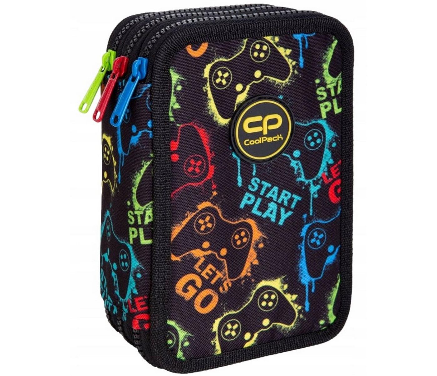 CoolPack Federmäppchen COOLPACK - JUMPER 3 - Dreifach-Federmäppchen mit Zubehör - XPLAY Bild 3
