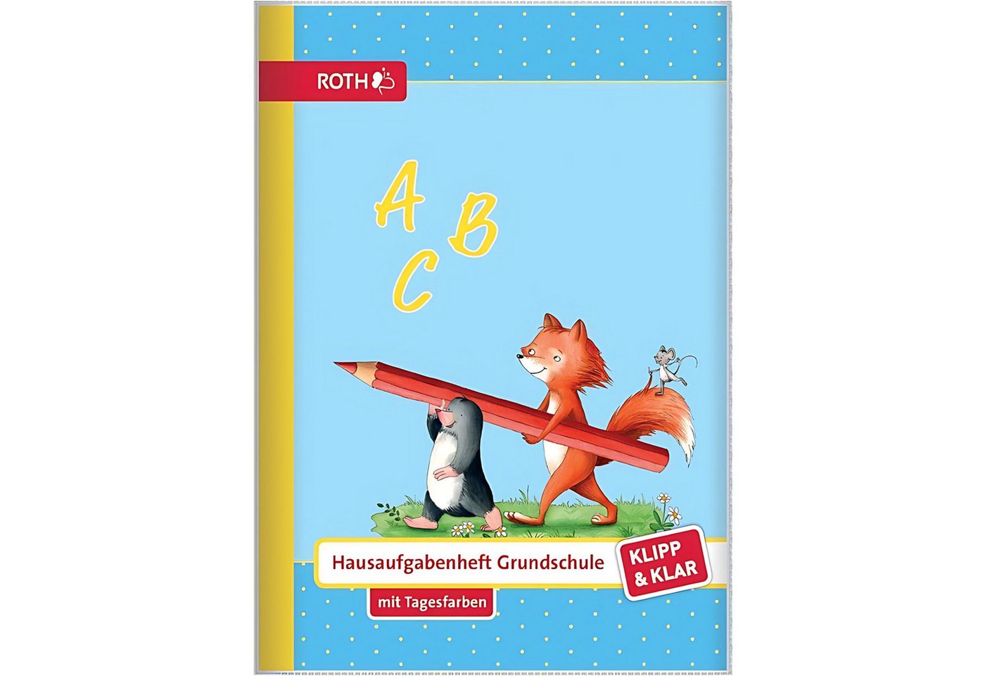 Roth Schulheft Roth Klipp&Klar Hausaufgabenheft Flinki & Schlau