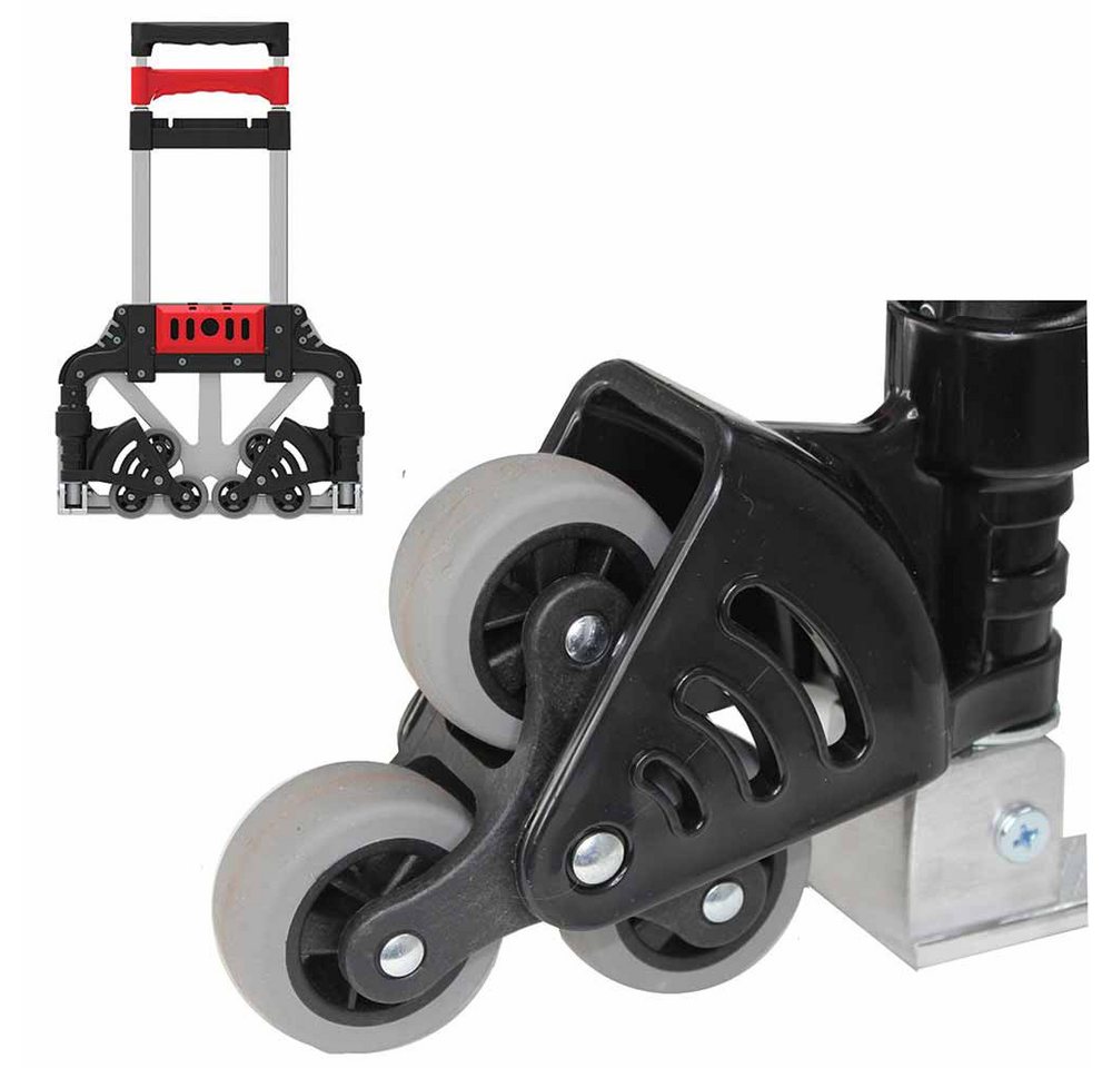CAPTELEC Treppensackkarre Faltbarer Treppensteiger-Trolley, Klapp- und faltbar Bild 2