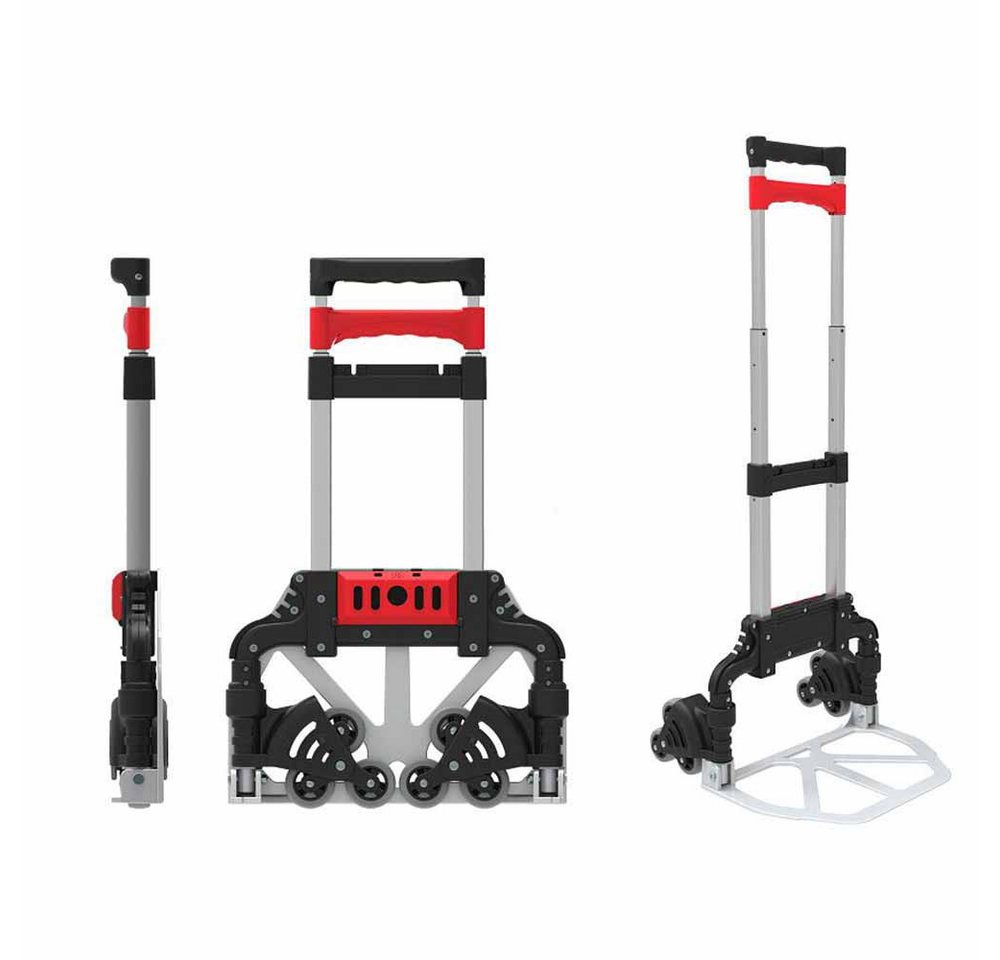 CAPTELEC Treppensackkarre Faltbarer Treppensteiger-Trolley, Klapp- und faltbar Bild 4