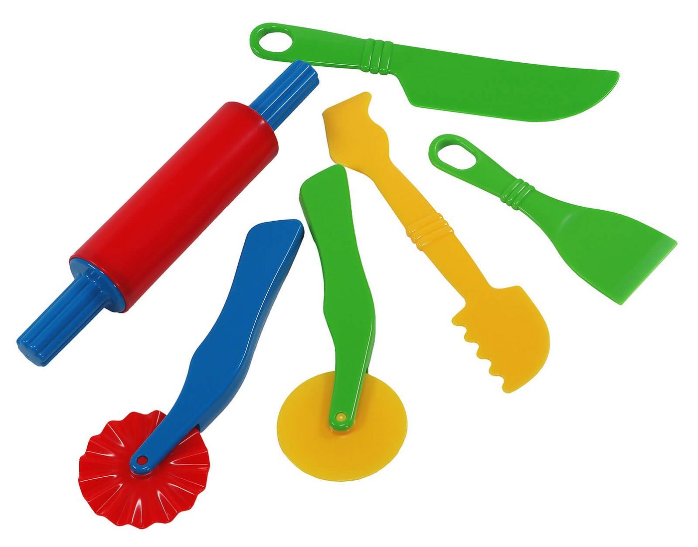 peveha24 Knete Play-Doh 8er Pack Knete mit GOWI Knetwerkzeug 6tlg. im Set Bild 3