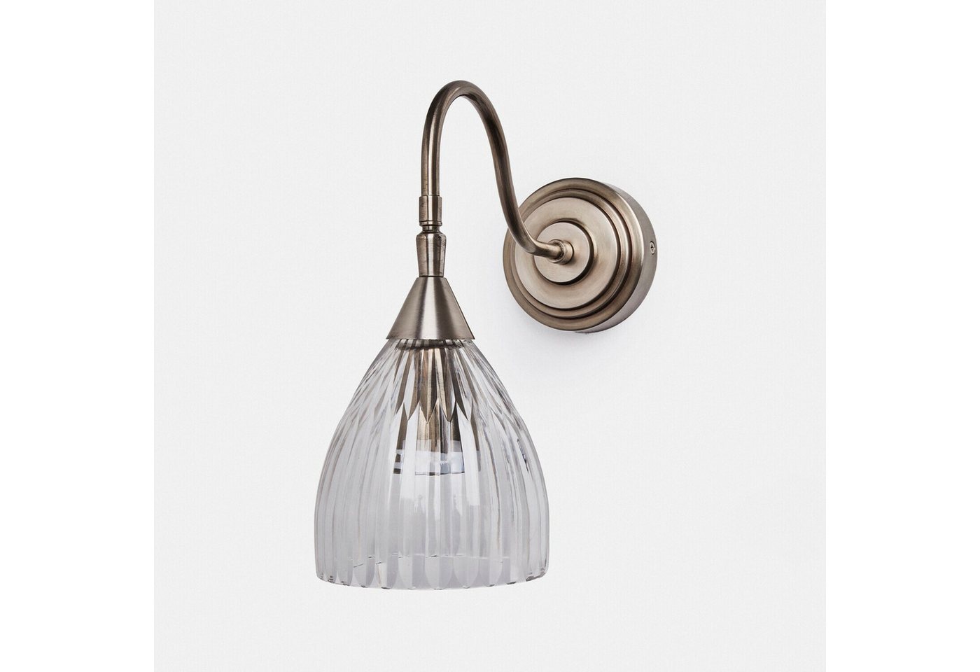 Mirabeau Wandleuchte Wandlampe Niamhs antiksilber/klar Bild 4