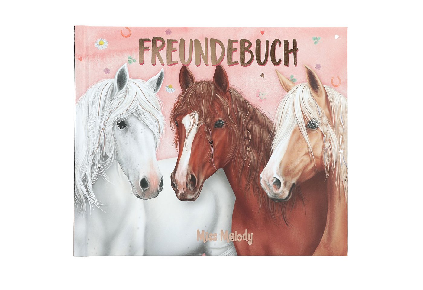 Depesche Poesiealbum Miss Melody Pferde Freundebuch Freundschaftsbuch