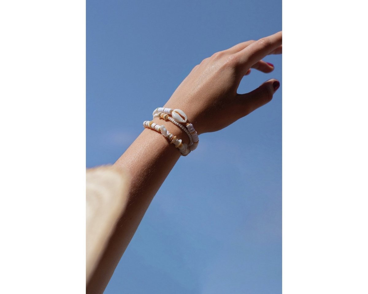La Petite Epicerie Kreativset DIY Perlenarmband Bastelset für 6 Armbänder mit Zubehör Bild 2