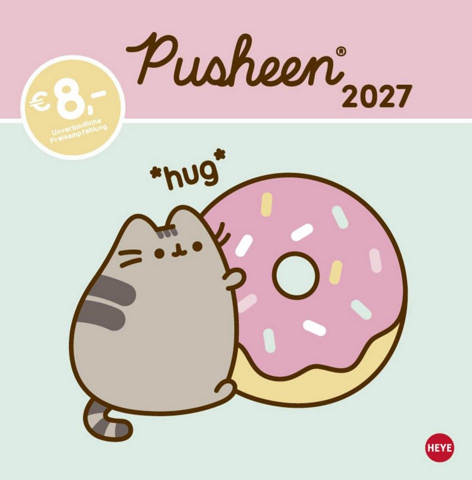 HEYE Wandkalender Pusheen Broschurkalender
