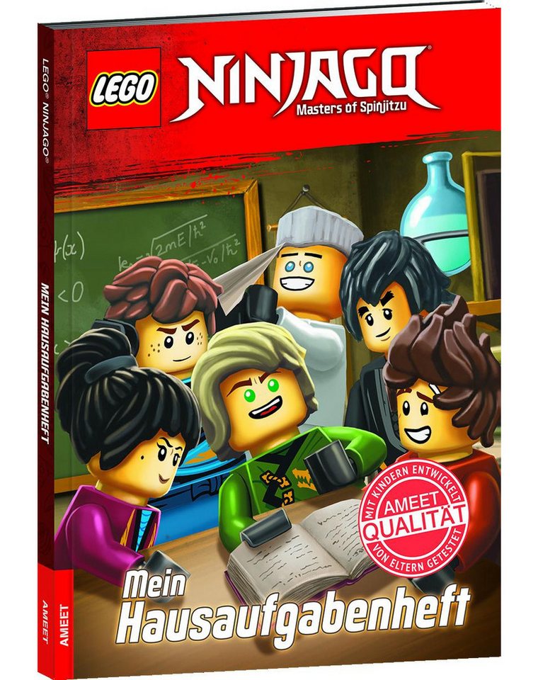Poesiealbum LEGO® NINJAGO® Mein Hausaufgabenheft
