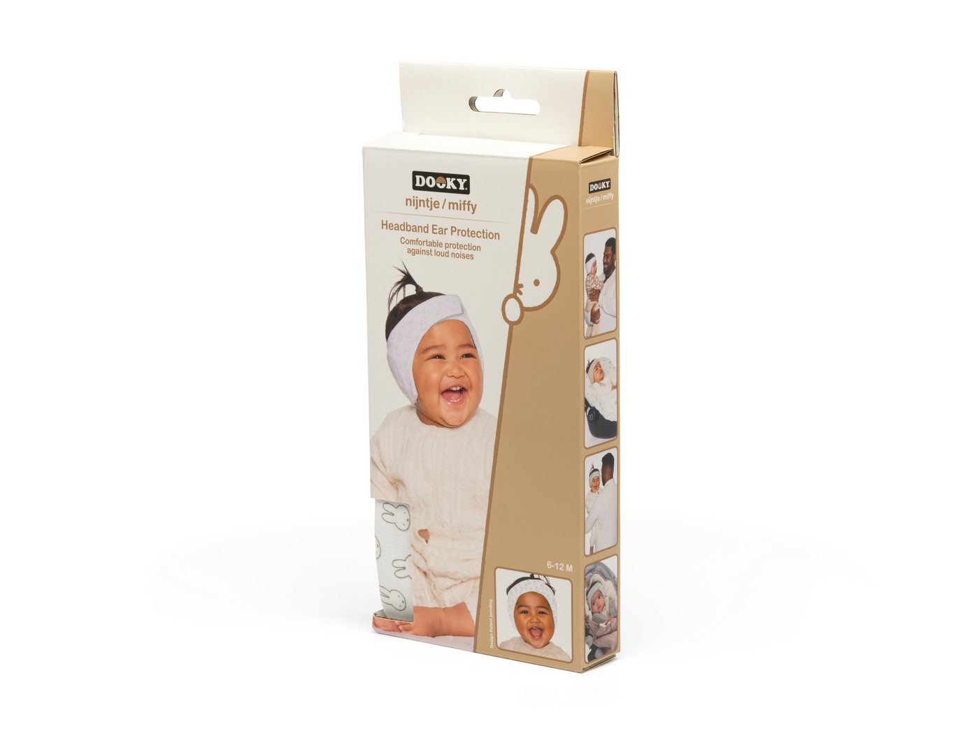 Dooky Gehörschutzstöpsel Miffy - Stirnband-Gehörschutz 0-6 Monate, Gehörschutz für Babys Bild 5