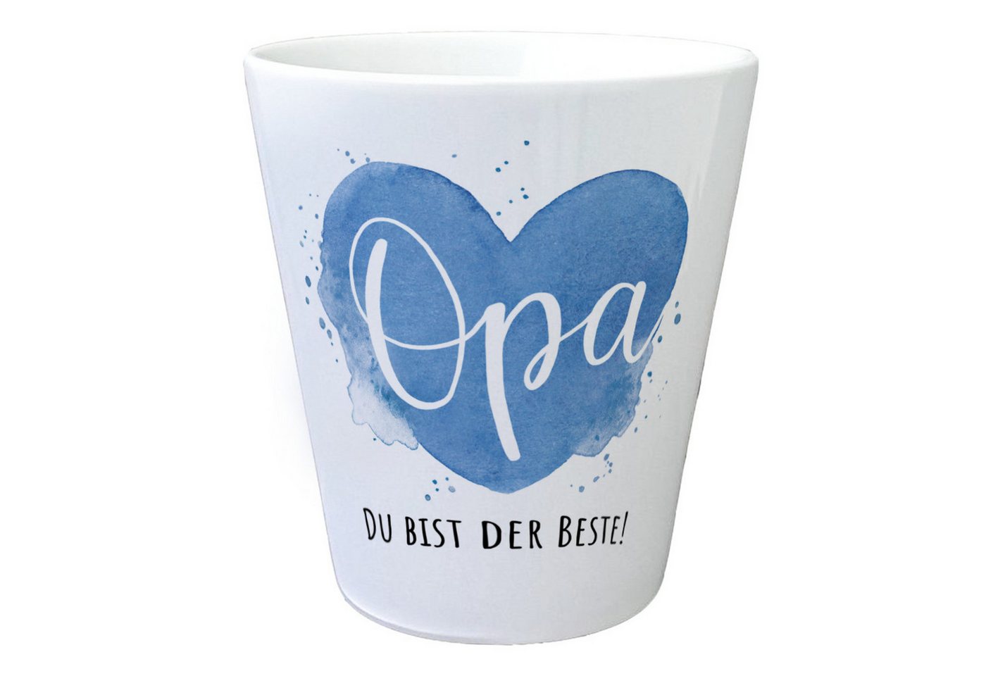 speecheese Blumentopf Bester Opa Blumentopf mit Spruch Opa Du bist der Beste