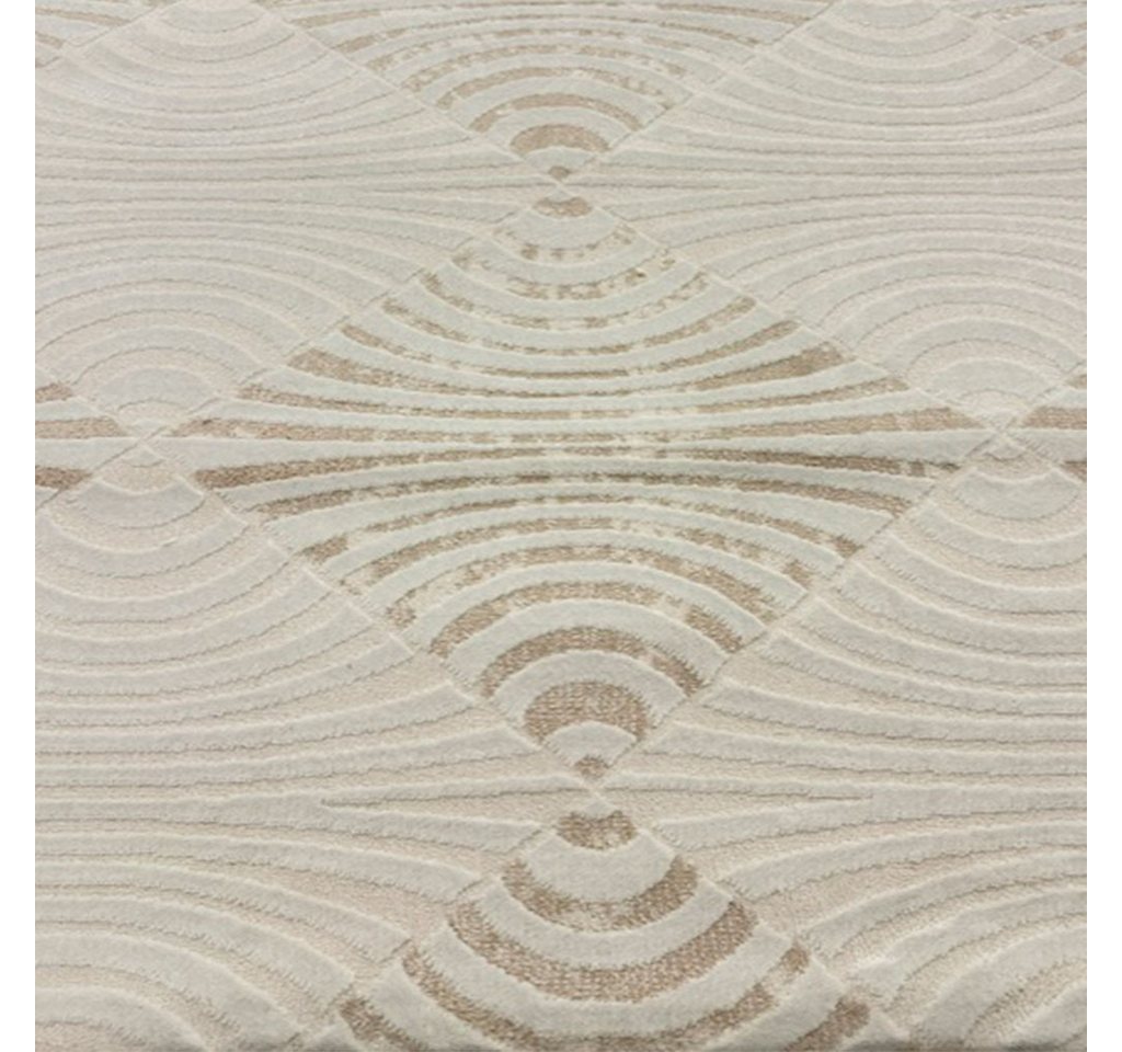 Vimoda Designteppich Boho Design Kurzflor Teppich 3D Hoch-Tief-Effekt, Rechteckig, Höhe: 12 mm, Teppich Wohnzimmer & Schlafzimmer Bild 2