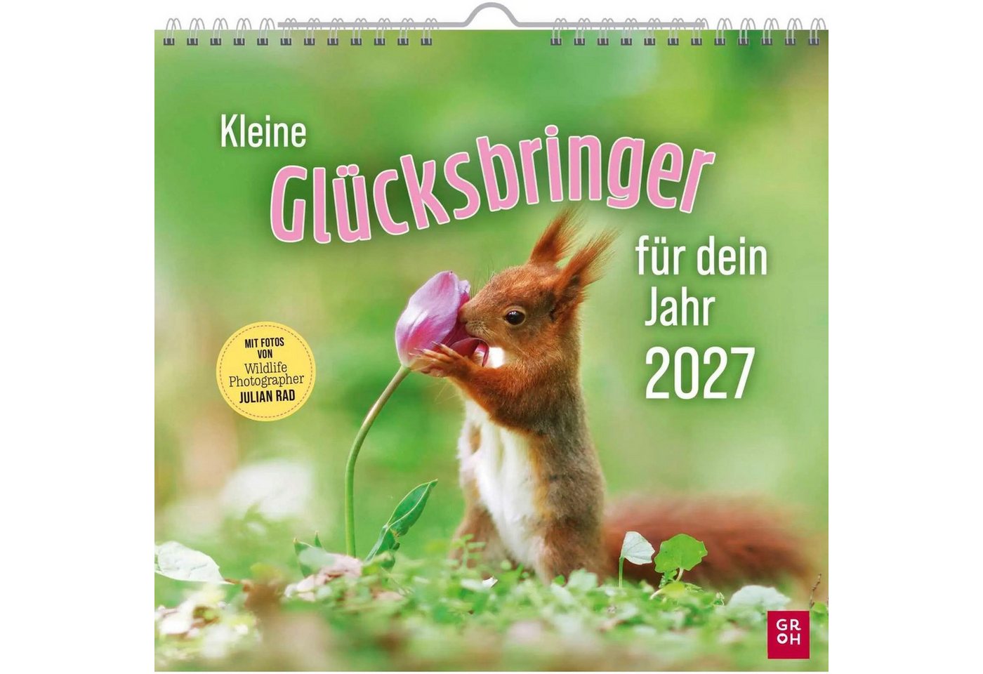 groh Verlag Wandkalender Wandkalender 2027: Kleine Glücksbringer für dein Jahr Bild 4