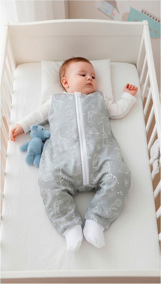 Fillikid Babyschlafsack mit Beinen, TOG 2,6, für das ganze Jahr und Raumtemperaturen von 15-21°C Bild 3