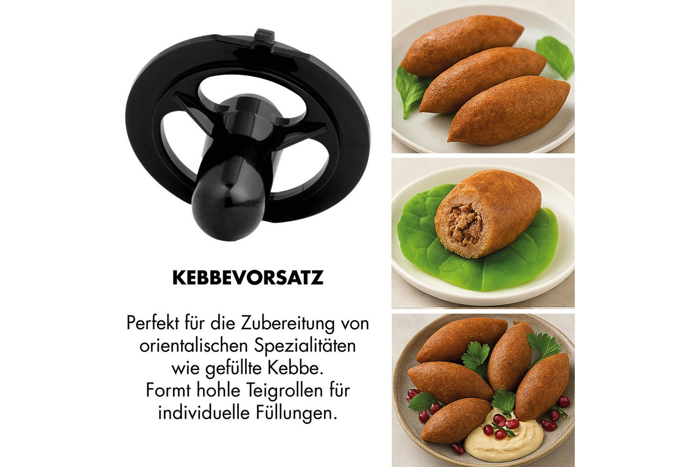 Gastroback Fleischwolf Design Fleischwolf 6-in-1 Power Pro, inklusive Burger-Presse Bild 2