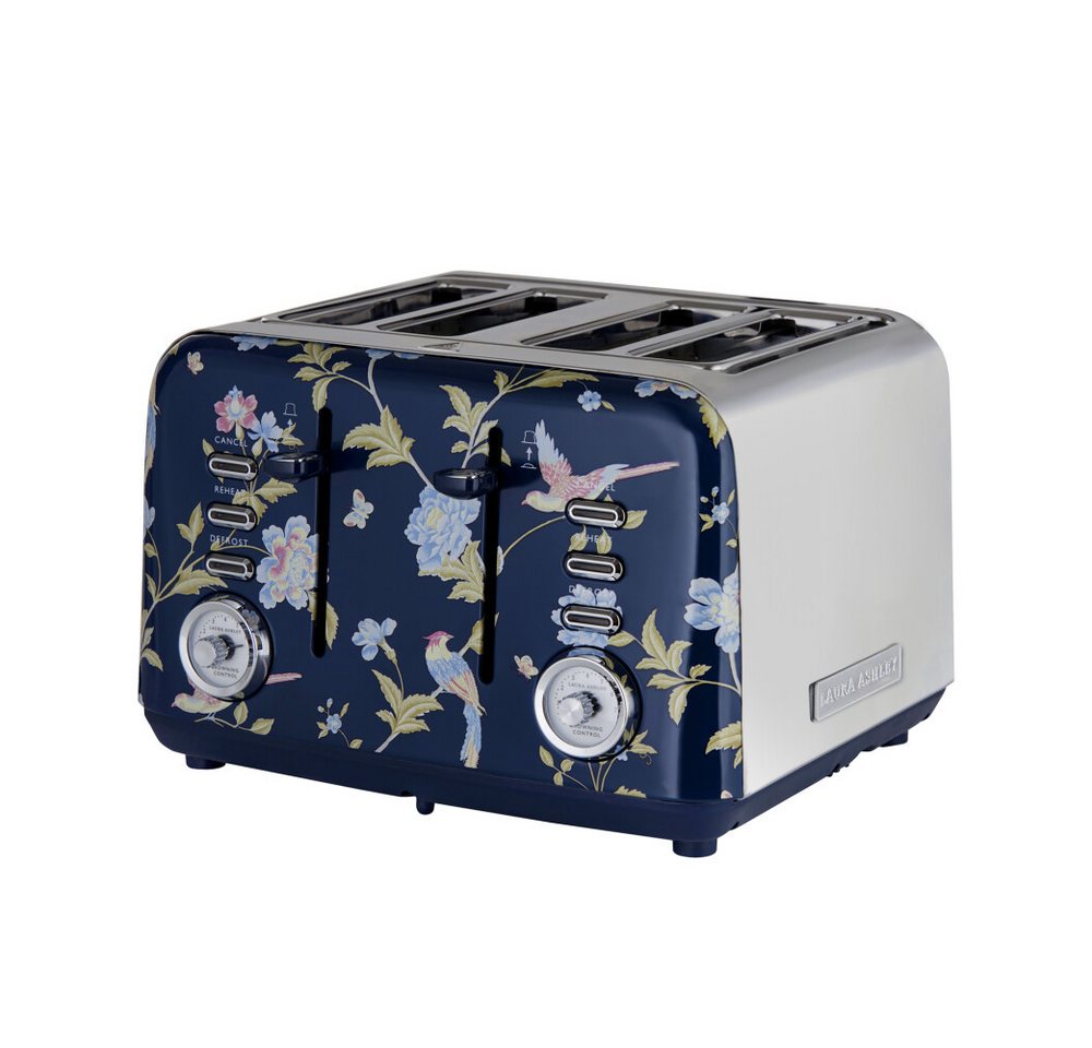 LAURA ASHLEY Toaster Laura Ashley 4 Scheiben-Toaster, 7 Stufen – Elveden Marine Design VQ, 1850.00 W Bild 2