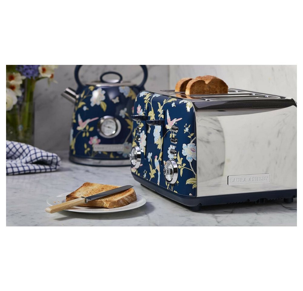 LAURA ASHLEY Toaster Laura Ashley 4 Scheiben-Toaster, 7 Stufen – Elveden Marine Design VQ, 1850.00 W Bild 4