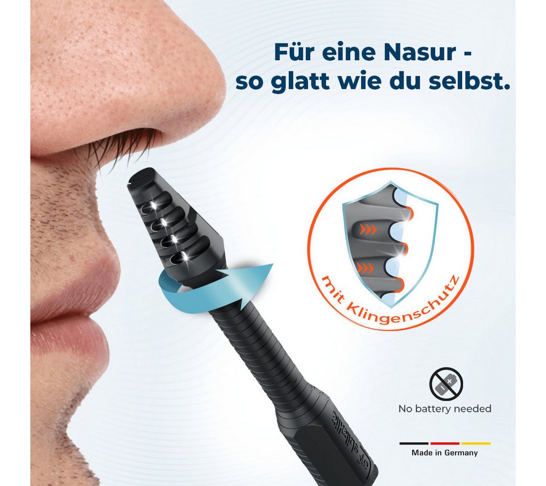 Silkslide Pro Nasen- und Ohrhaartrimmer Nasierer_SilkslidePro_Doppelpack Bild 2
