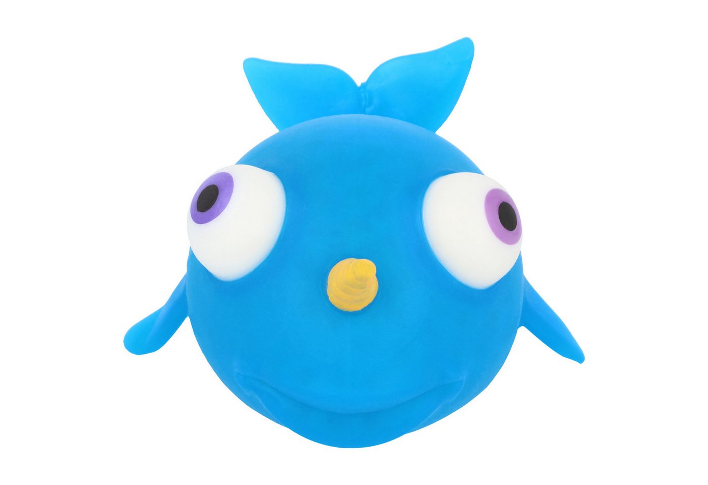 com-four Anti-Stress-Ball Anti-Stress-Figur, Squeeze Spielzeug Narwal (2-St), Quetsch-Ball für Kinder und Erwachsene