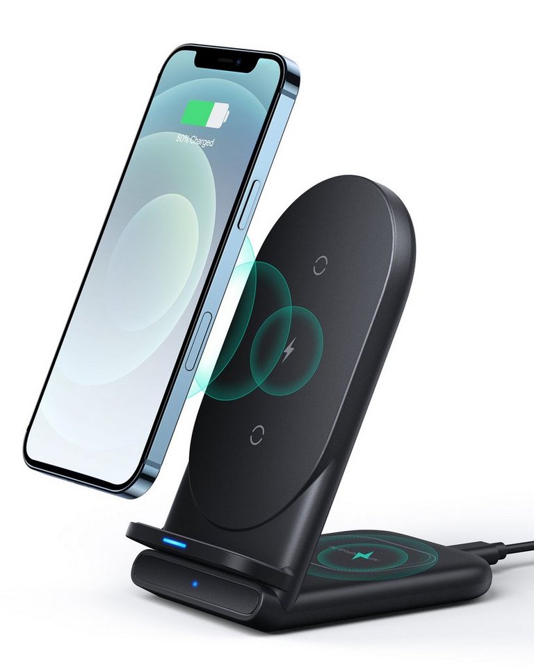 AUKEY Wireless Charger (2-in-1 Aircore Series Kabellos Ladestation) Bild 2
