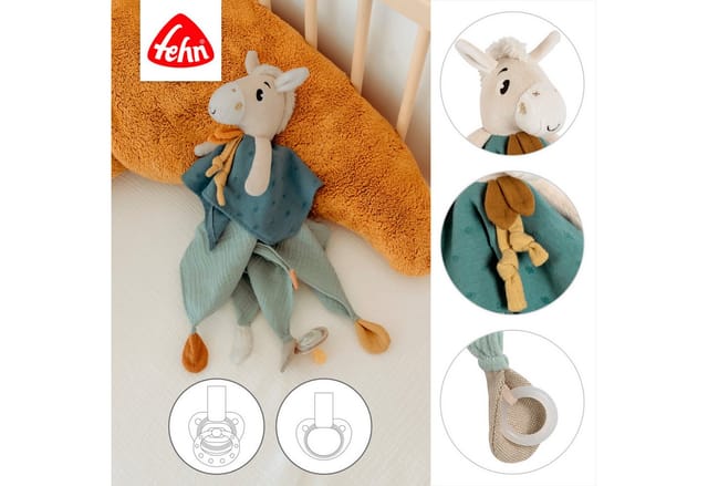 Fehn Kuscheltuch Pferdinand, Pferd Deluxe