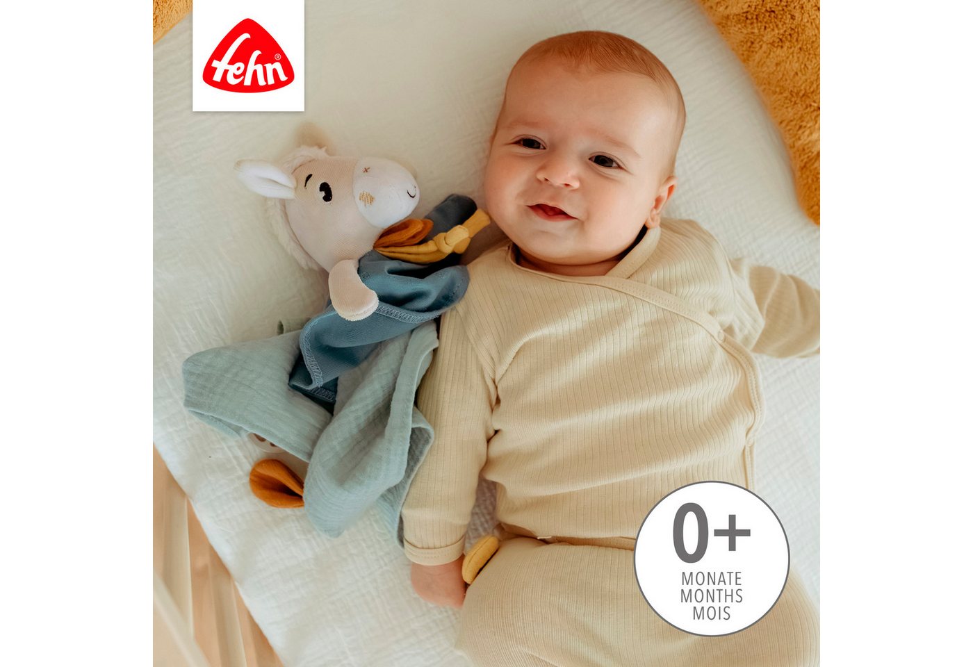 Fehn Kuscheltuch Pferdinand, Pferd Deluxe Bild 5