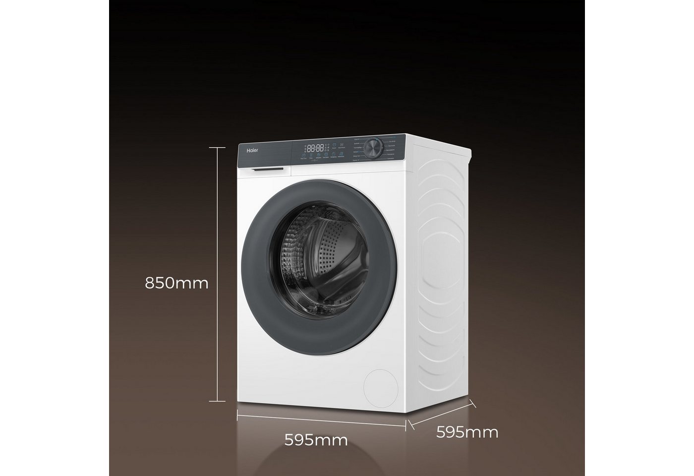 Haier Waschmaschine G3 Serie HW90-BP14637T, 9 kg, 1400 U/min, Smart AI Automatikprogramm Bild 5