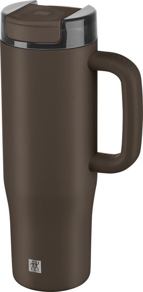 Zwilling Thermoflasche Thermo Plus, Edelstahl, Doppelwandig, Auslaufsicher Bild 2