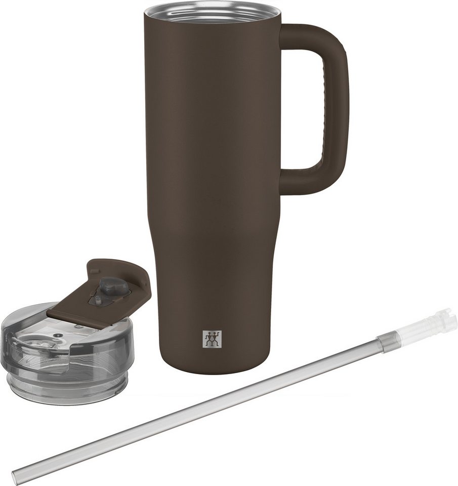 Zwilling Thermoflasche Thermo Plus, Edelstahl, Doppelwandig, Auslaufsicher Bild 4