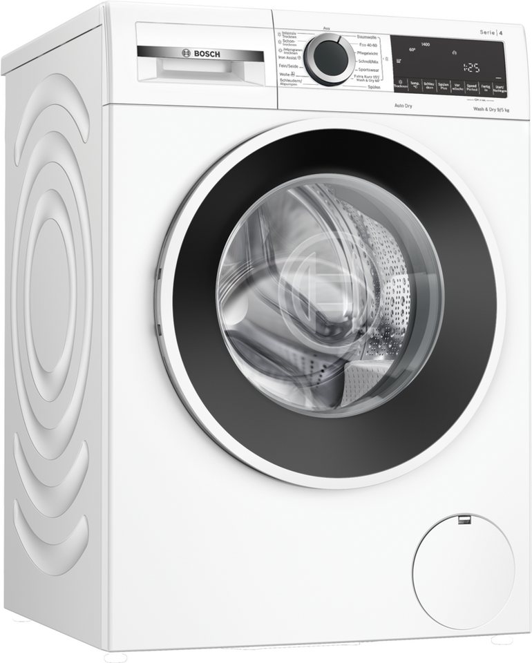 BOSCH Waschtrockner Serie 4 WNA14441, 9 kg, 5 kg, 1400 U/min