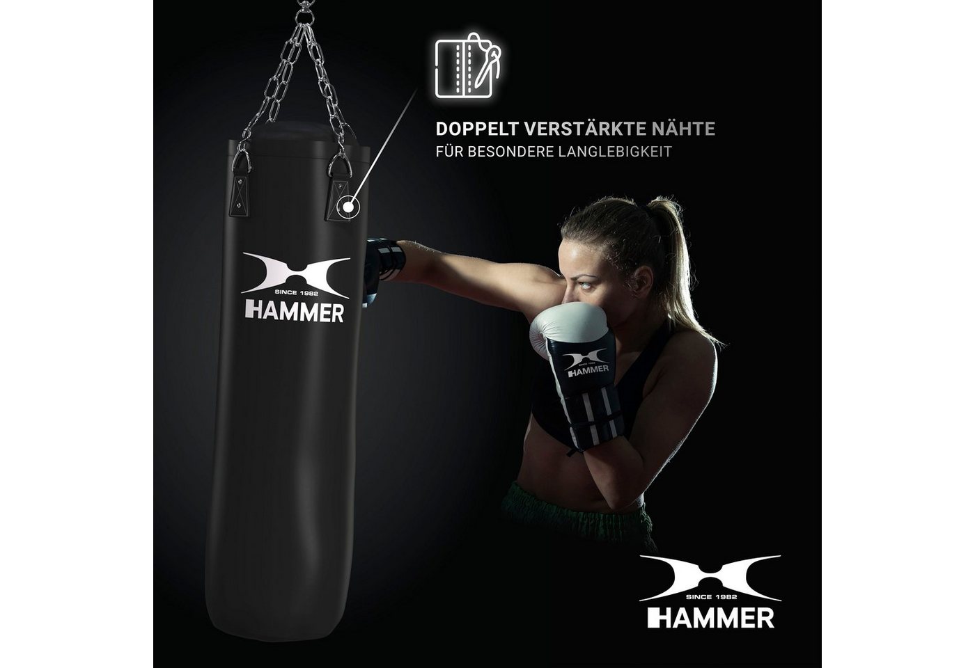 Hammer Boxsack Black Kick Bild 2