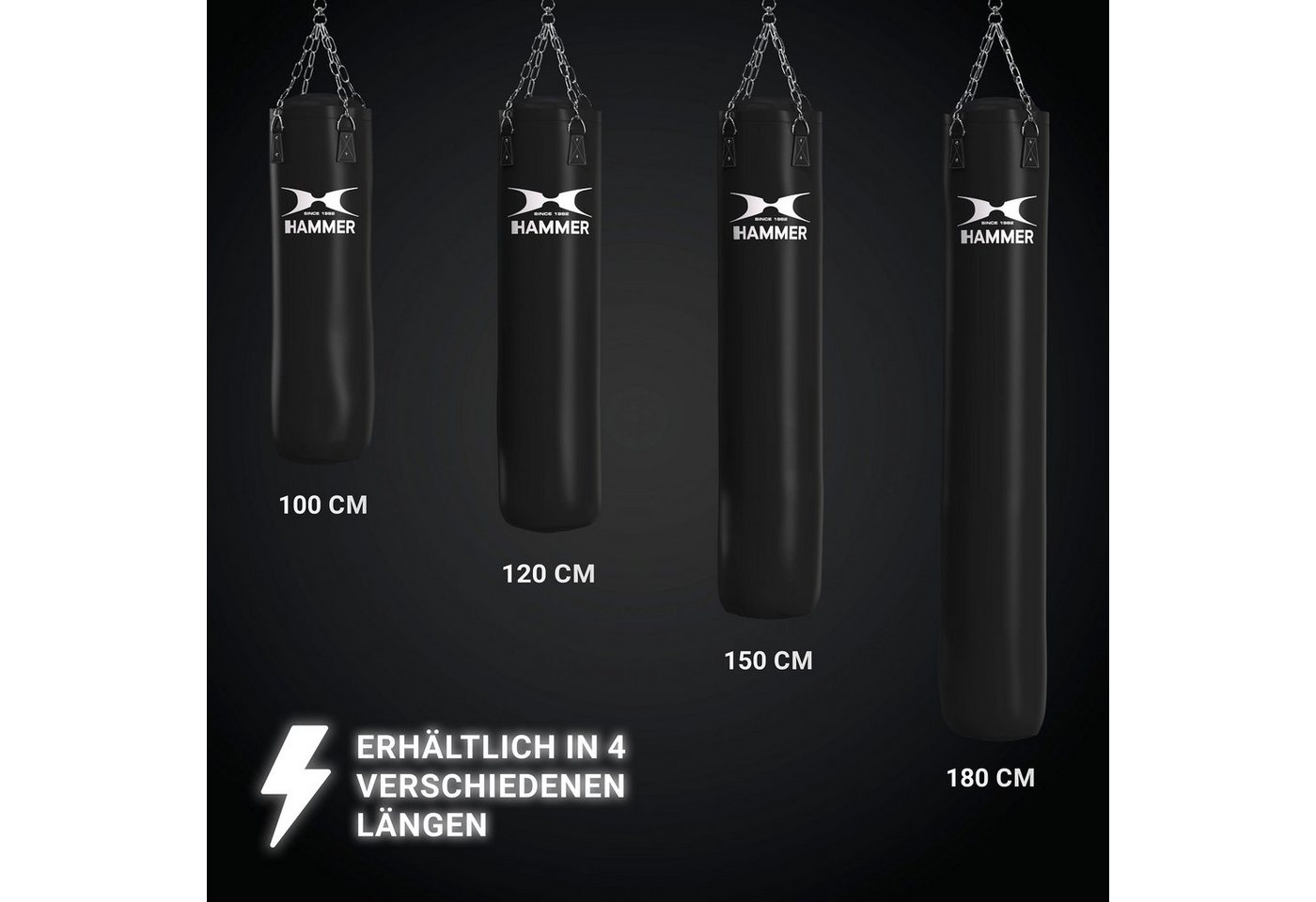 Hammer Boxsack Black Kick Bild 5