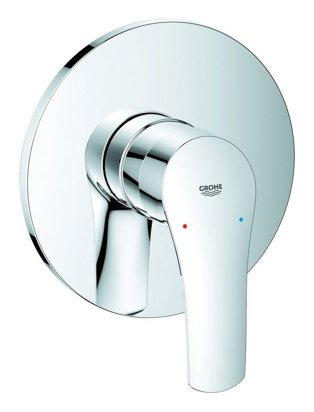 Eurosmart Einhand-Brausebatterie, Fertigmontageset für Rapido SmartBox, ohne Rohbau-Set, Chrom - Grohe
