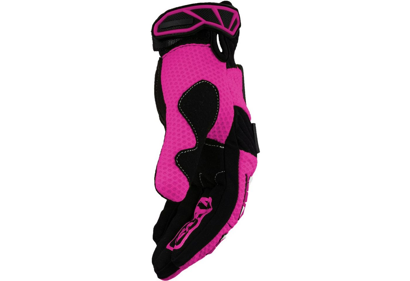 Motorradhandschuhe Faustschlag pink Weiteneinstellung Bild 5