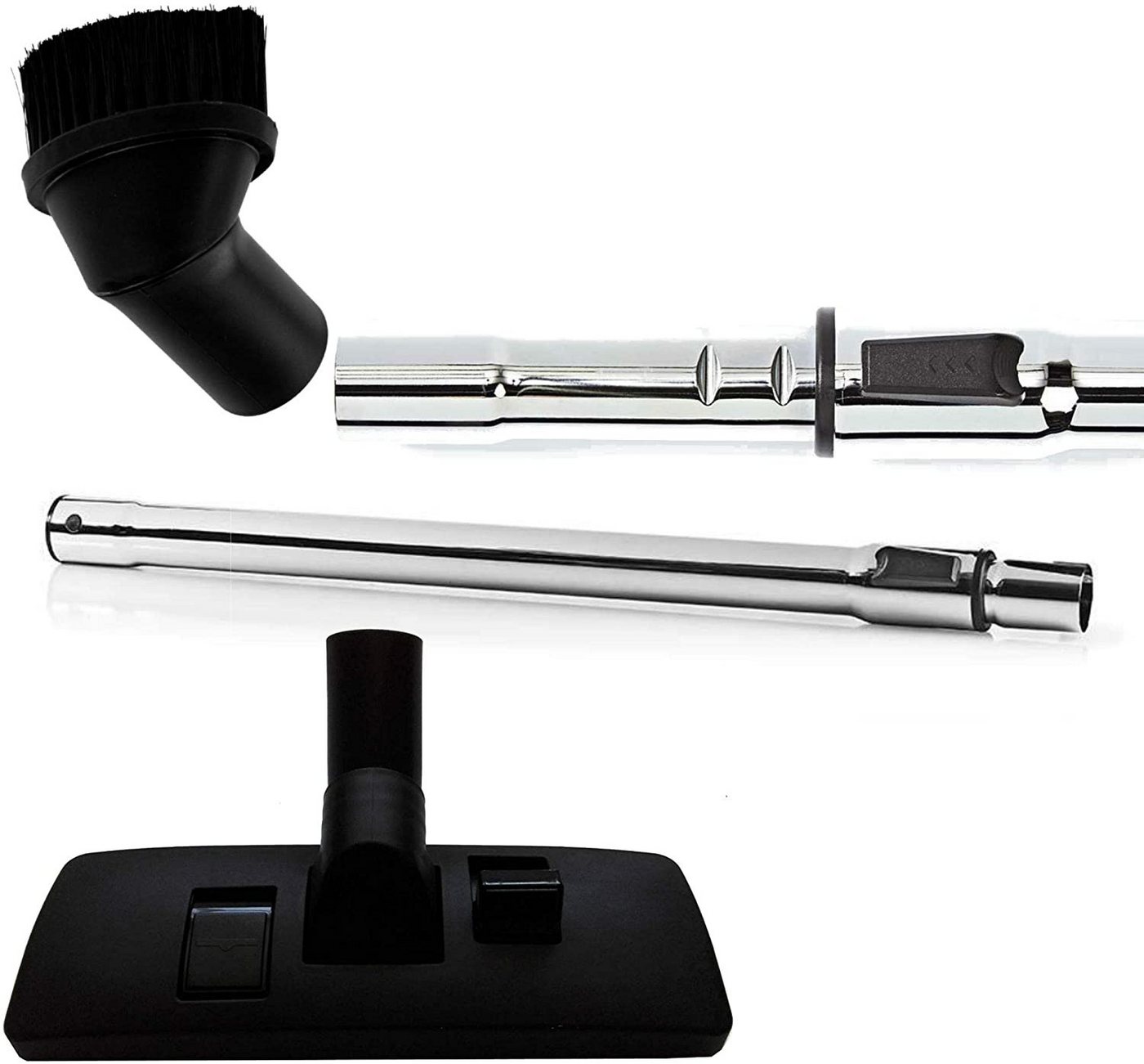 Maxorado Staubsaugerdüsen-Set 35mm Staubsaugerrohr Kombidüse für Staubsauger EIO ECO Öko-Lux Topo Bild 2