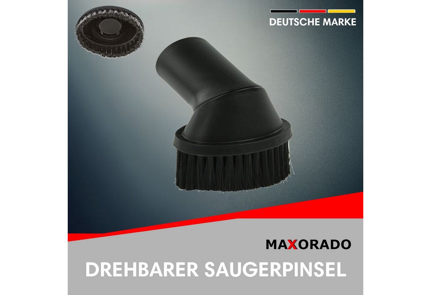 Maxorado Staubsaugerdüsen-Set 35mm Staubsaugerrohr Kombidüse für Staubsauger EIO ECO Öko-Lux Topo Bild 4