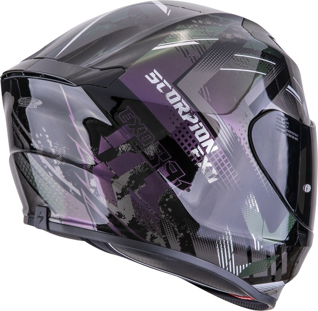 Scorpion Exo Motorradhelm EXO-391 Clutter Helm, Pinlock Bild 3