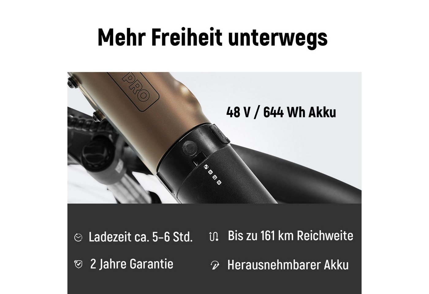 DERUIZ E-Bike Cityrad 28 Zoll Quartz Pro 2026, 100 Nm Mittelmotor, 644 Wh, bis 161 km, 9 Gang SHIMANO Shimano CUES RD-U3020 Schaltwerk, Kettenschaltung, Mittelmotor, 644 Wh, (Drehmomentsensor, Aluminiumrahmen, Elektrofahrrad), Tiefeinsteiger, Mittelmotor, Schwalbe Reifen, Gepäckträger bis 25 kg Bild 2