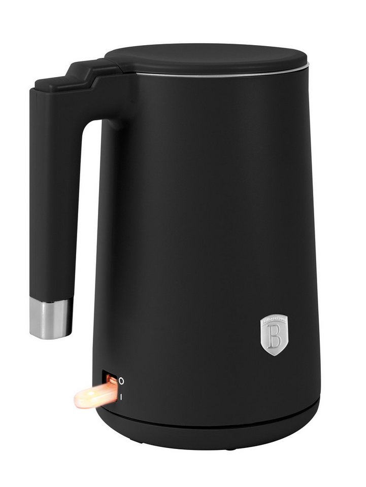 BerlingerHaus Wasserkocher Mattschwarz, 1,7 l, 1800 W, Schnellheizfunktion Bild 5