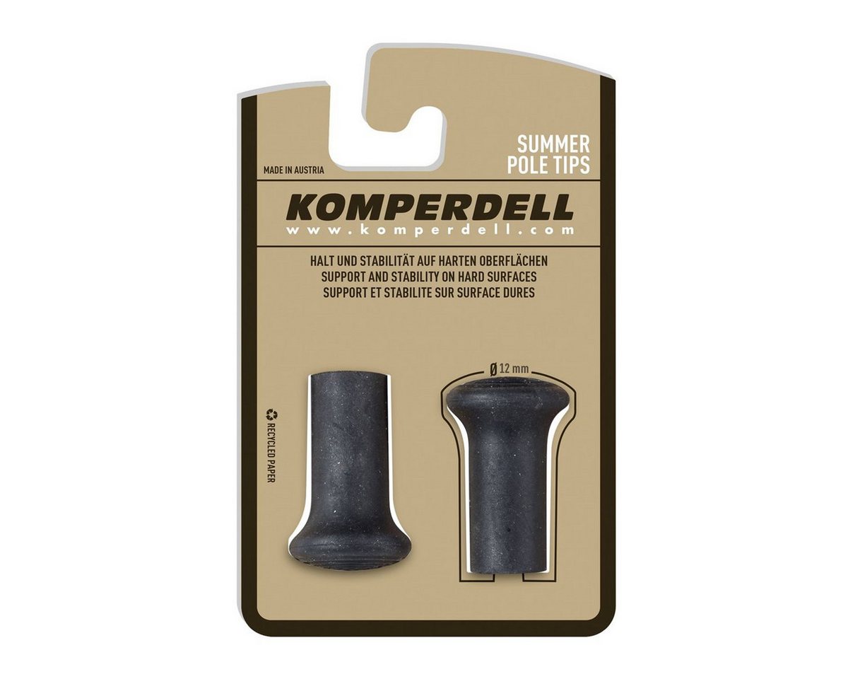 Komperdell Trekking-Stöcke Komperdell Spitzenschoner Gummipuffer Stockspitze Gummispitzen für
