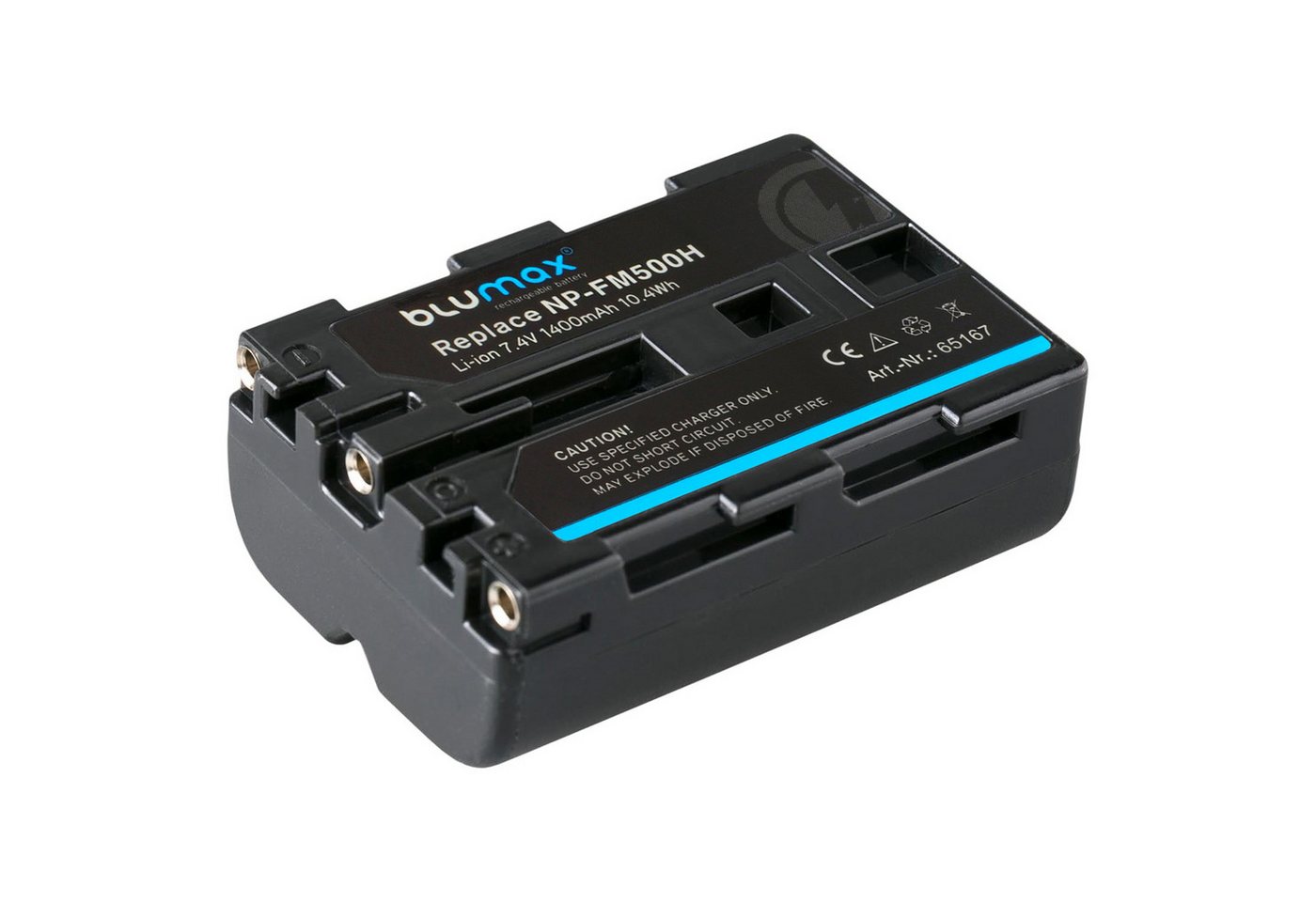 Blumax Akku passend für Sony FM500H 1400 mAh (7,2V) Kamera-Akku Bild 5