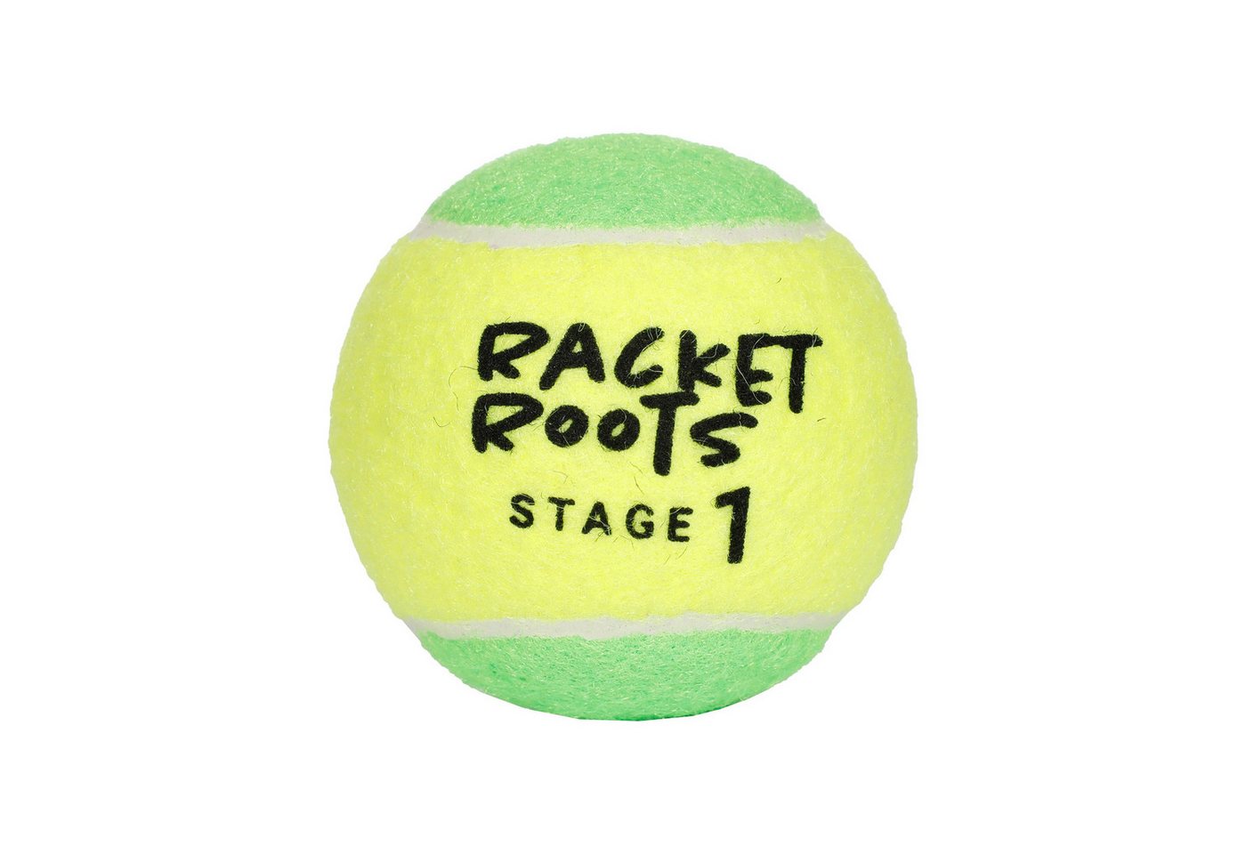 Racket Roots Tennisball RR Stage 1 - 3 Tennisbälle - Play and Stay Ball - (3er Beutel)