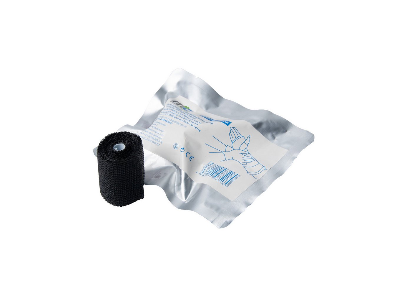 Medicalcorner24 Gips-und Verbandschutz Medicalcorner24 Castverband Fiberglas, schwarz in Versch. Größen Bild 4