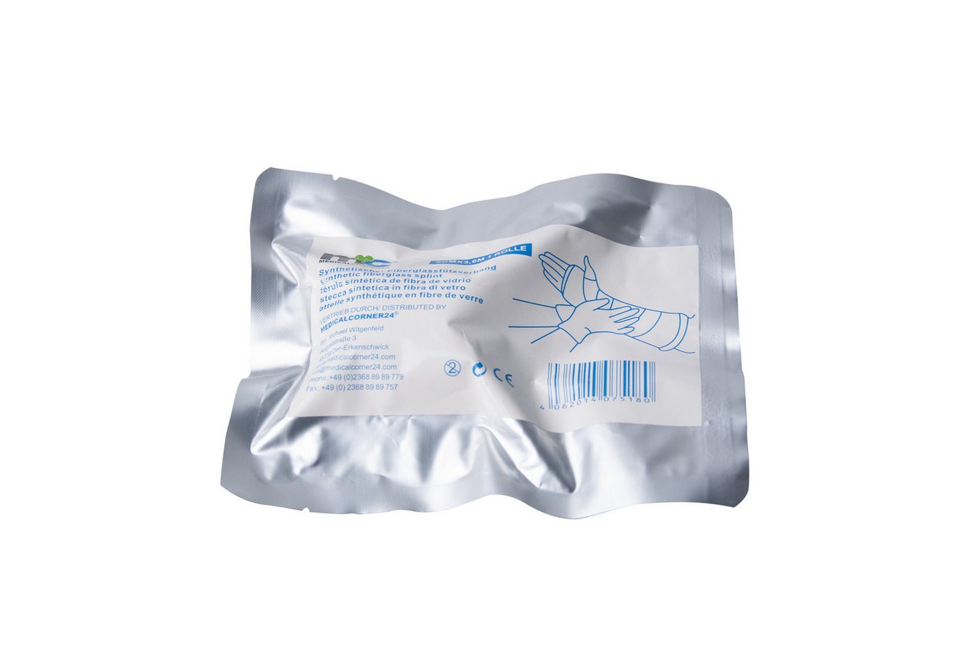 Medicalcorner24 Gips-und Verbandschutz Medicalcorner24 Castverband Fiberglas, schwarz in Versch. Größen Bild 5