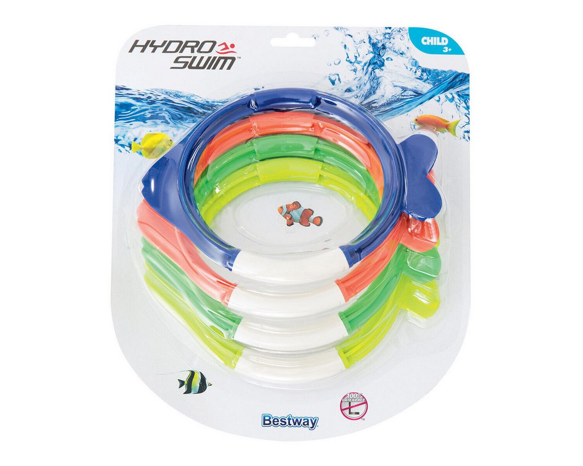 Bestway Tauchset Tauchringe 4er Set Dive Fish Bild 4