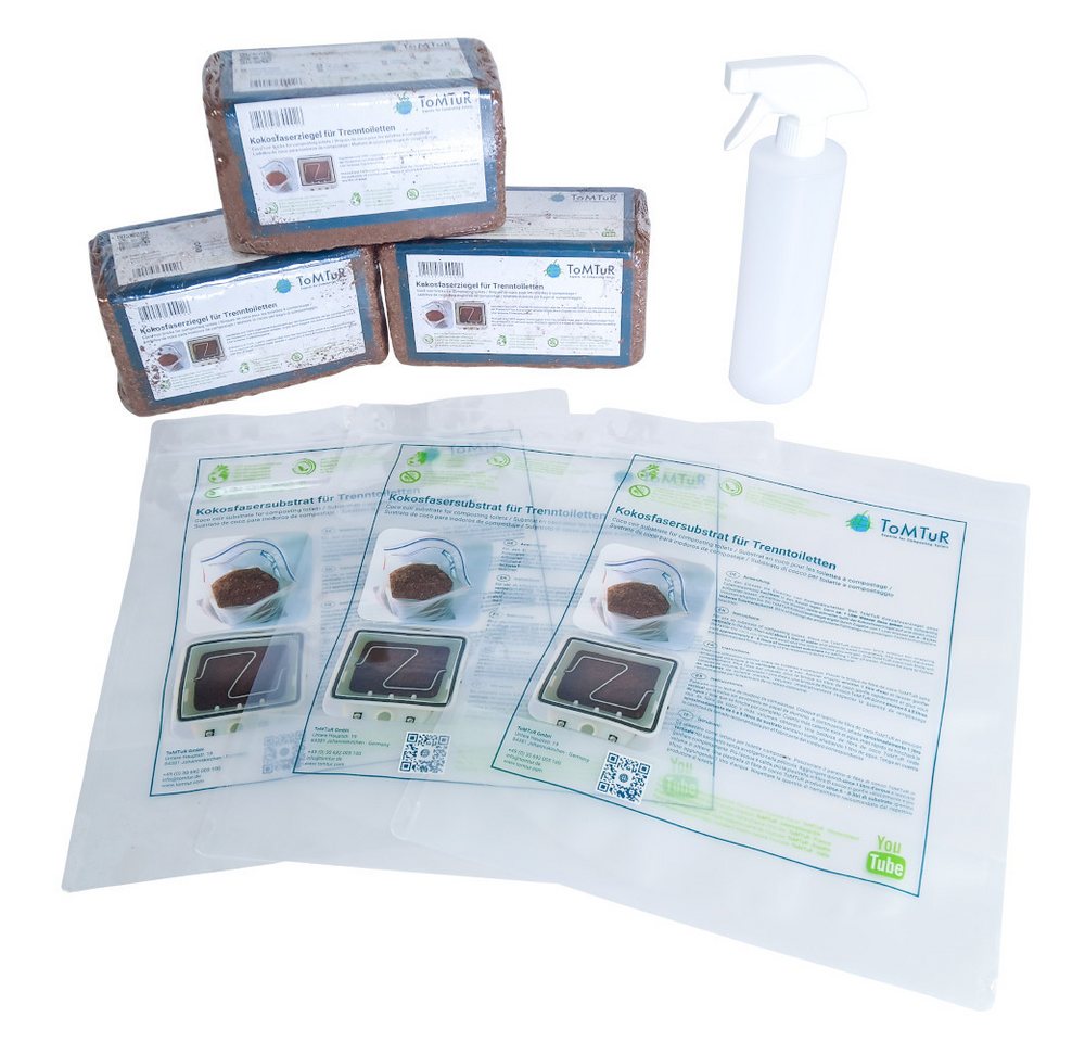 ToMTuR Campingtoilette #1 ToMTuR Starterkit für Trenntoiletten