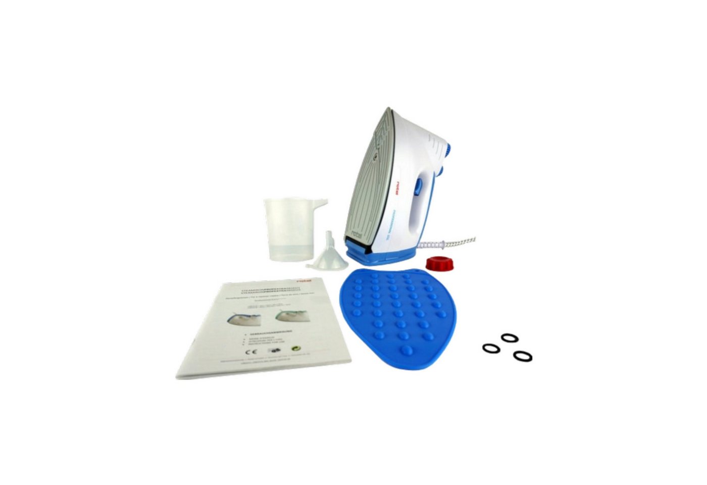 Rotel Dampfbügeleisen Rotel Professional Extra Dampfbügeleisen Blau Keramiksohle 5bar 800W Bild 3