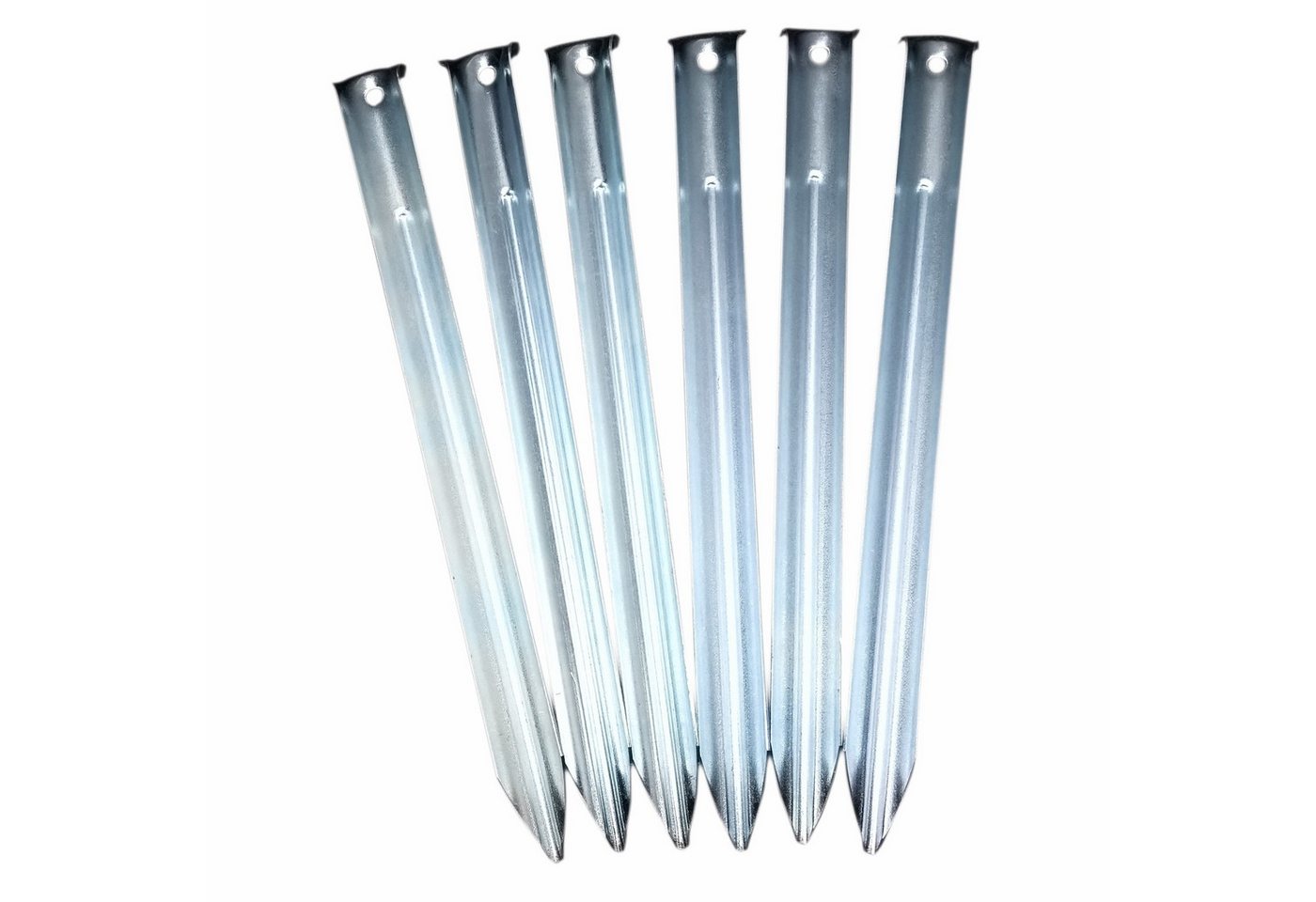 ToCi Zelthering Zelthering Zelt-Heringe V-Profil 220x23mm stabile Stahlheringe Set, (12-St) Bild 2