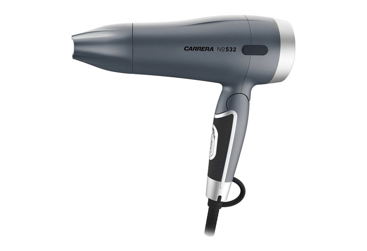Carrera Beauty Reisehaartrockner Reise Haarföhn Ionenföhn, 1600 W, 1600 Watt Klappbar 2 Stufen Bild 2