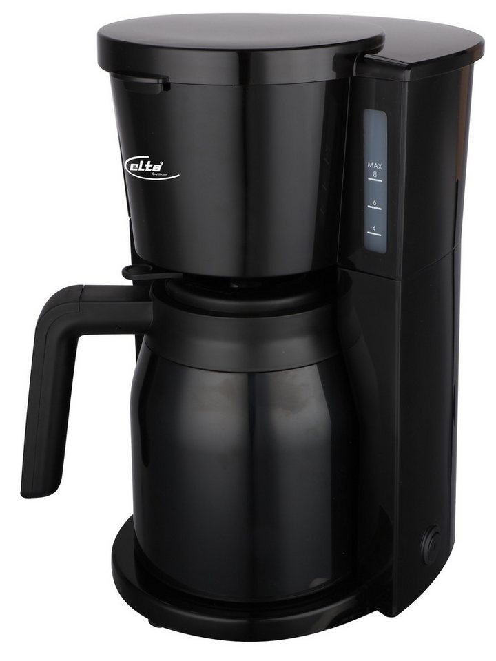 Elta Filterkaffeemaschine, 1.25l Kaffeekanne, Permanentfilter
