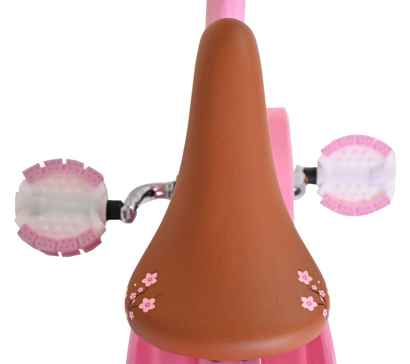 Volare Kinderfahrrad Blossom Mädchen 14 Zoll Rosa – mit Puppensitz & Stützrädern, 5–5 Jahre Bild 4