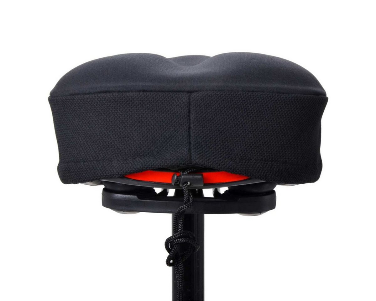 Filmer Sattelbezug Sitzbezug Fahrrad Satteldecke Schutzhülle schwarz (1 St), universell nutzbar Bild 2